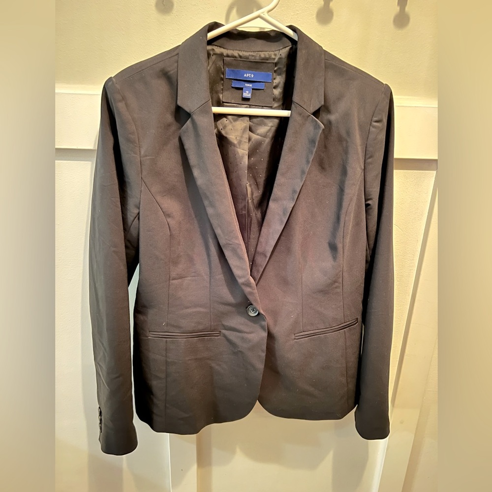 Apt 9 Black Blazer